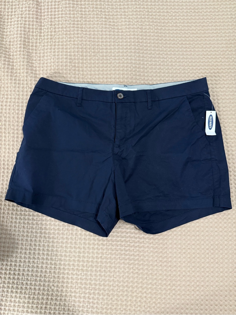Old Navy Navy Flat-Front Men's Shorts